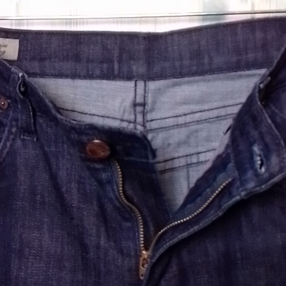 Citizens of Humanity High Rise Wide Leg Hutton Stretch Size 28 Dark Blue - Picture 5 of 9